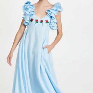Fanm Mon Demre Dress Light Blue